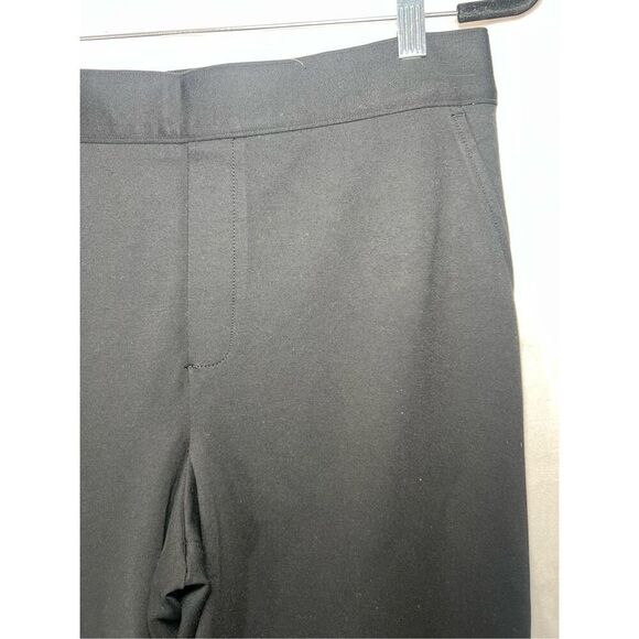 Spanx Women's Black Super Smooth Perfect Fit Ponte Wide Leg Pants Large NWOT - Picture 7 of 13